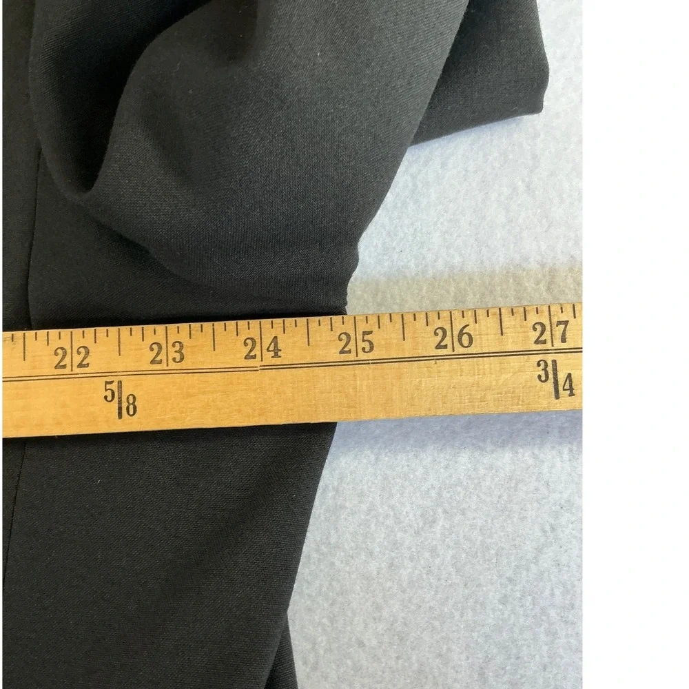 Cricketeer Tuxedo Jacket Mens 48R Black Wool Peak Lapel Vintage Single Button